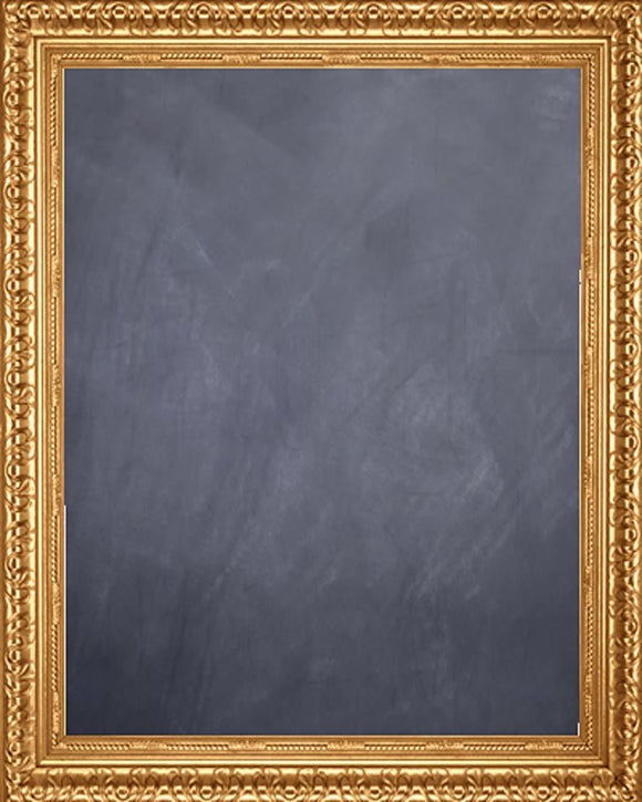 Framed Chalkboard - Antique Gold Finish Frame