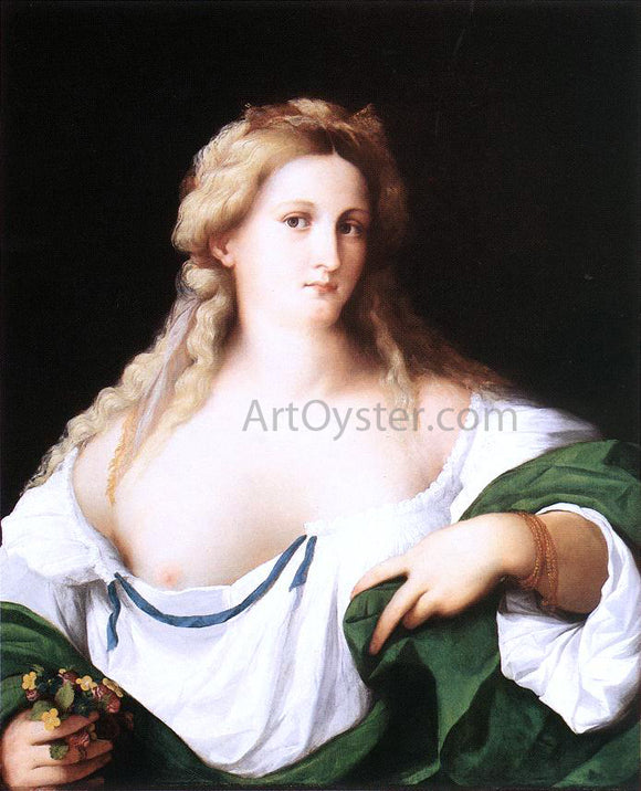  Palma Vecchio A Blonde Woman - Canvas Art Print