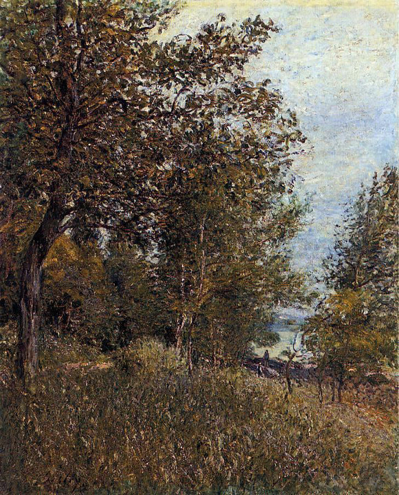  Alfred Sisley A Corner of the Roches-Courtaut Woods, June - Canvas Art Print