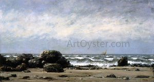  Cherubino Pata A Coastal Landscape - Canvas Art Print