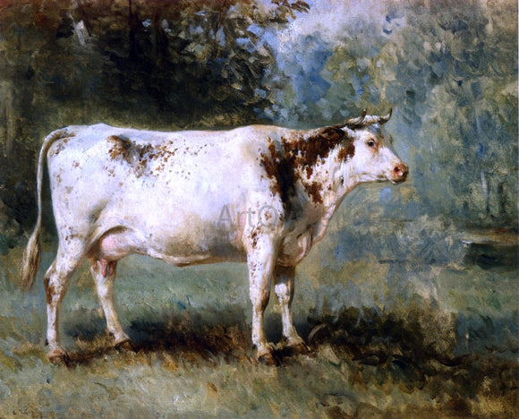  Constant Troyon A Cow in a Landscape - Canvas Art Print