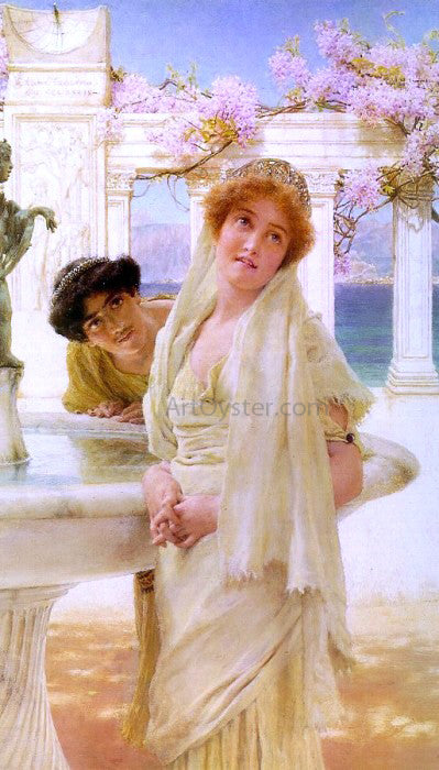  Sir Lawrence Alma-Tadema A Difference of Opinion - Canvas Art Print