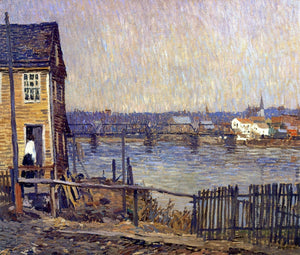  Robert Spencer A Fisherman's House - Canvas Art Print