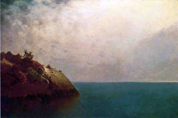 John Frederick Kensett A Foggy Sky - Canvas Art Print