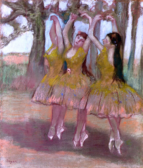  Edgar Degas A Grecian Dance - Canvas Art Print