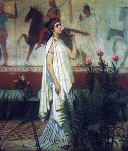  Sir Lawrence Alma-Tadema Greek Woman - Canvas Art Print