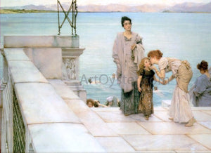  Sir Lawrence Alma-Tadema A Kiss - Canvas Art Print