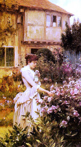  Alfred Glendening A Labour of Love - Canvas Art Print