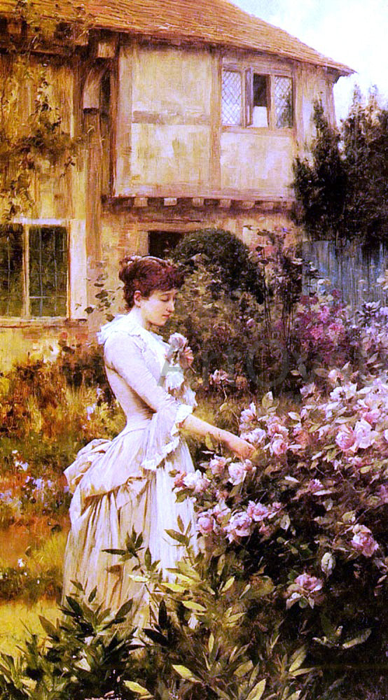  Alfred Glendening A Labour of Love - Canvas Art Print