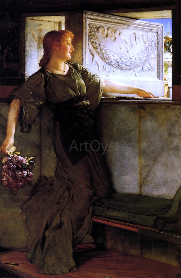  Sir Lawrence Alma-Tadema A Love Missle - Canvas Art Print