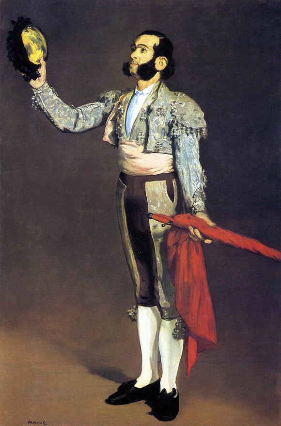  Edouard Manet Matador (also known as Matador Saluting) - Canvas Art Print