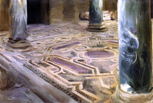  John Singer Sargent A Mosque, Cairo - Canvas Art Print