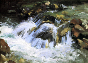  John Singer Sargent A Mountain Stream, Tyrol - Canvas Art Print