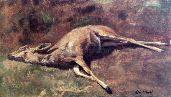  Albert Bierstadt Native of the Woods - Canvas Art Print