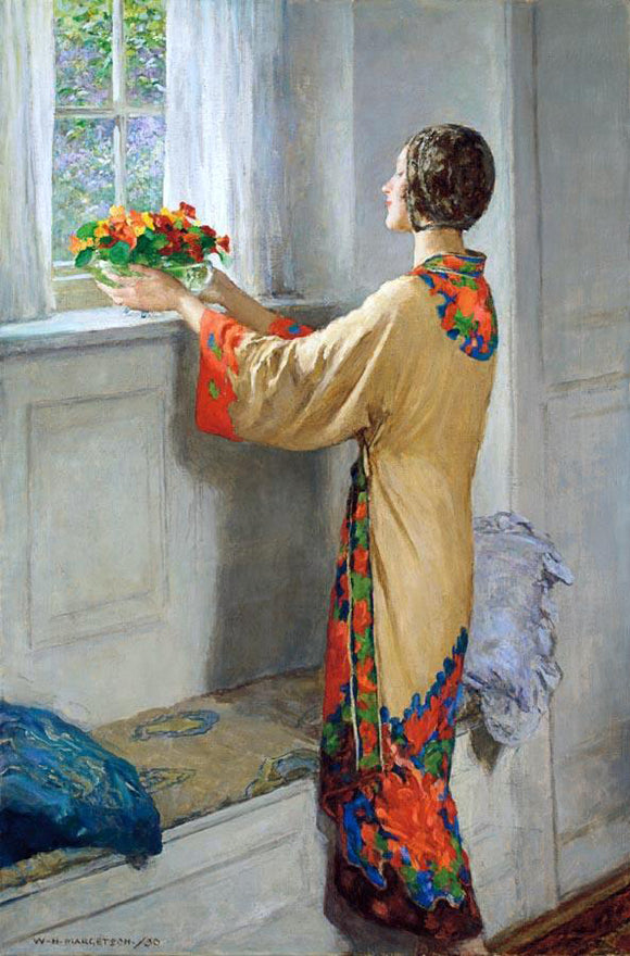  William Henry Margetson A New Day - Canvas Art Print