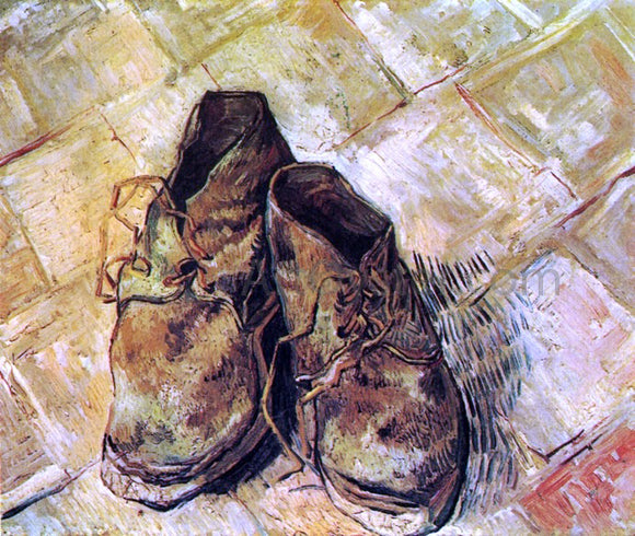  Vincent Van Gogh A Pair of Shoes - Canvas Art Print
