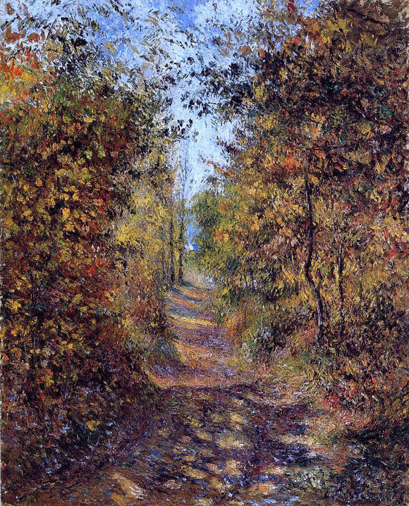  Camille Pissarro Path in the Woods, Pontoise - Canvas Art Print