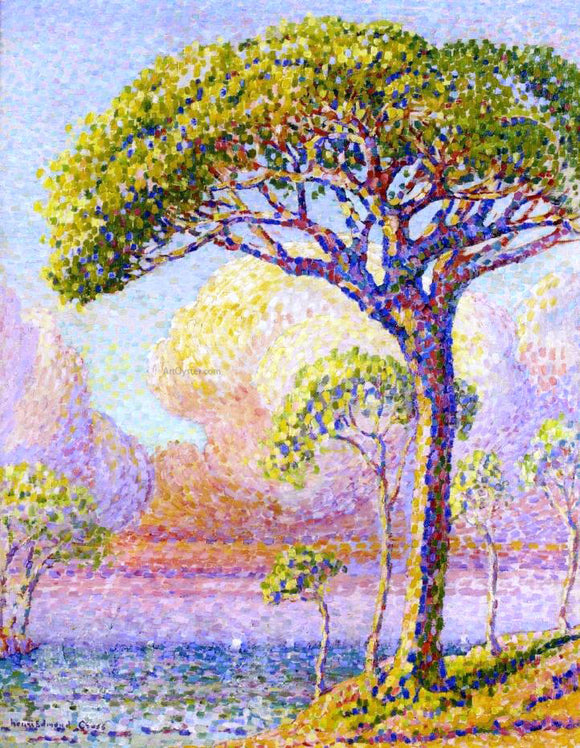  Henri Edmond Cross A Pine Tree - Canvas Art Print