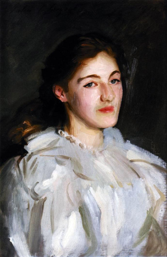  John Singer Sargent A Portrait of Cicely Horner - Canvas Art Print