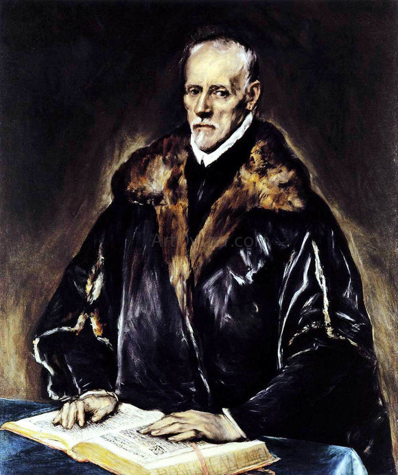  El Greco Prelate - Canvas Art Print