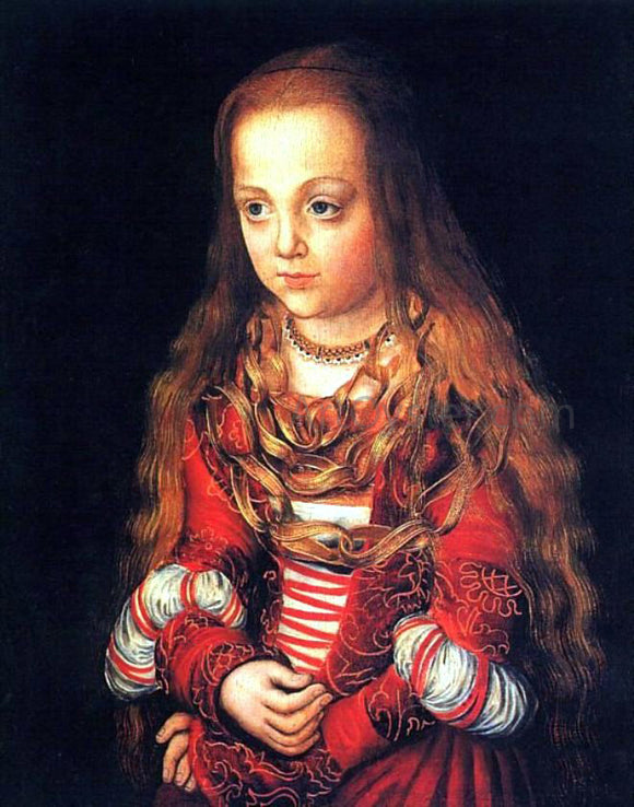 The Elder Lucas Cranach A Princess of Saxony - Canvas Art Print
