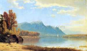  James Renwick Brevoort A Quiet Day on the Lake - Canvas Art Print