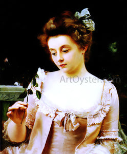  Gustave Jean Jacquet Rare Beauty - Canvas Art Print