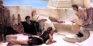  Sir Lawrence Alma-Tadema A Reading from Homer - Canvas Art Print