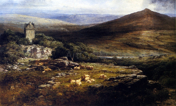  Andrew W Melrose A Shepherd's Lament - Canvas Art Print