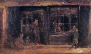  James McNeill Whistler Shop - Canvas Art Print