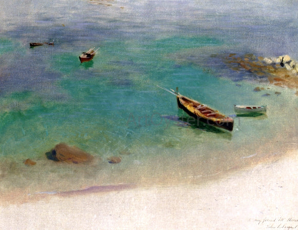  John Singer Sargent A Sketch: Capri - Canvas Art Print