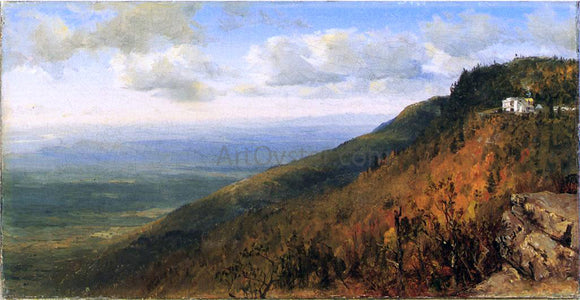  Sanford Robinson Gifford A Sketch from North Mountain, In the Catskills - Canvas Art Print