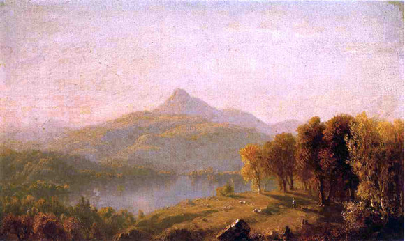  Sanford Robinson Gifford Sketch of Mount Chocorua - Canvas Art Print