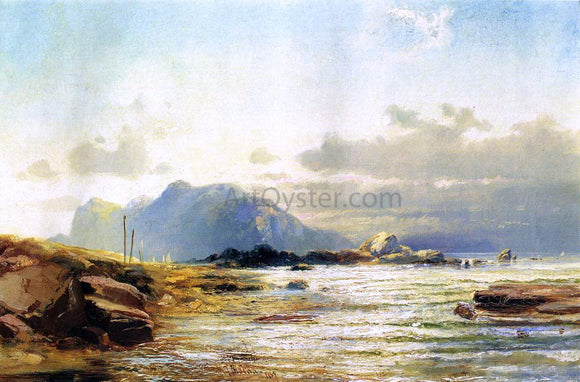  Frederick Butman A Sketch of the Coast - Canvas Art Print