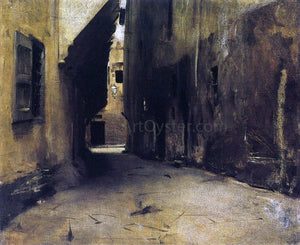  John Singer Sargent A Street in Venice - Canvas Art Print