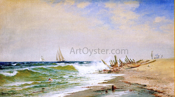  Francis A Silva A Summer Day on the Coast - Canvas Art Print