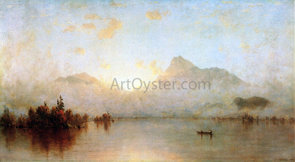  Sanford Robinson Gifford A Sunrise on Lake George - Canvas Art Print