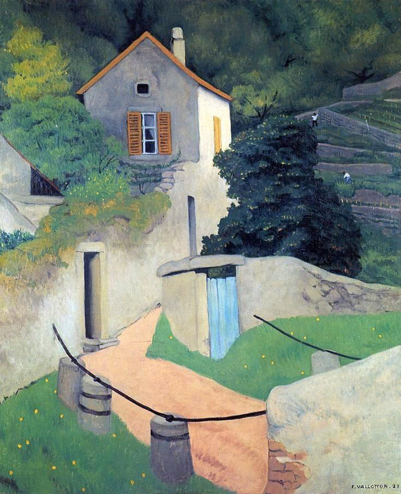  Felix Vallotton A Vallon Landscape - Canvas Art Print
