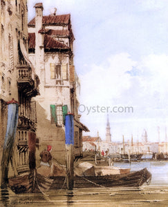  Thomas Shotter Boys A Venetian Scene - Canvas Art Print