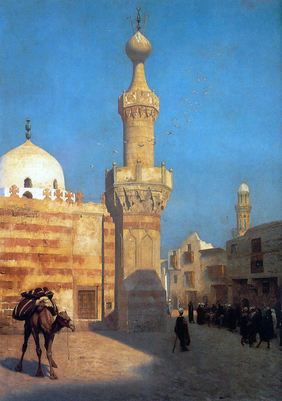  Jean-Leon Gerome A View of Cairo - Canvas Art Print