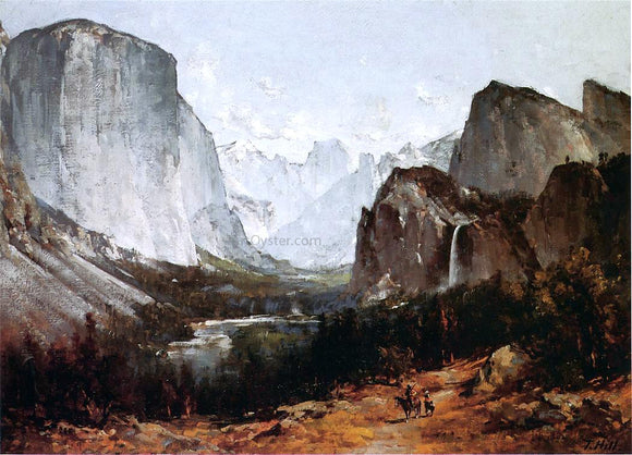  Thomas Hill A View of Yosemite Valley - Canvas Art Print
