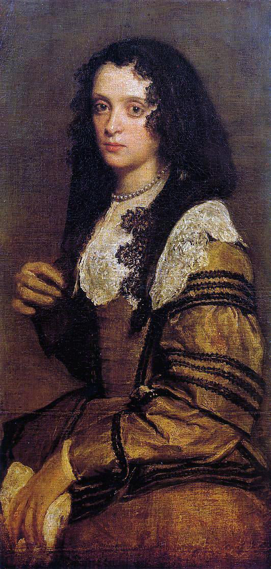  Diego Velazquez A Young Lady - Canvas Art Print