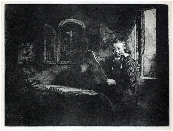  Rembrandt Van Rijn Abraham Franz, or Francen - Canvas Art Print