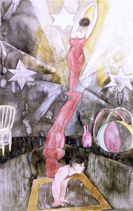  Charles Demuth Acrobats - Canvas Art Print