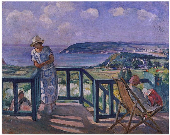  Henri Lebasque Across the Bay - Canvas Art Print