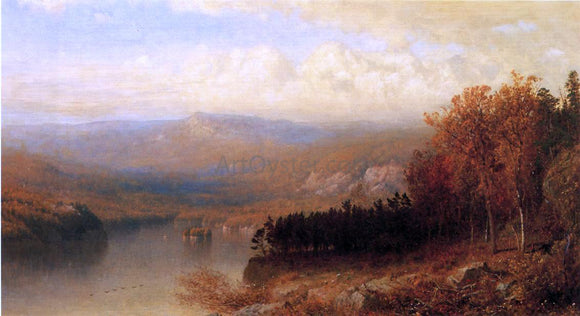  Alexander Helwig Wyant Adirondack Scene in Autumn - Canvas Art Print