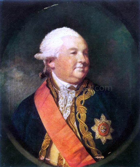  Sir Joshua Reynolds Admiral Sir Edward Hughes - Canvas Art Print