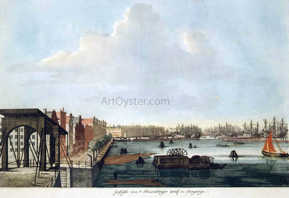  Johannes Teyler Admiralty Shipyard - Canvas Art Print