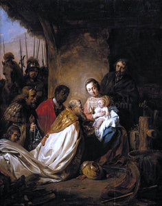  Jan De Bray Adoration of the Magi - Canvas Art Print