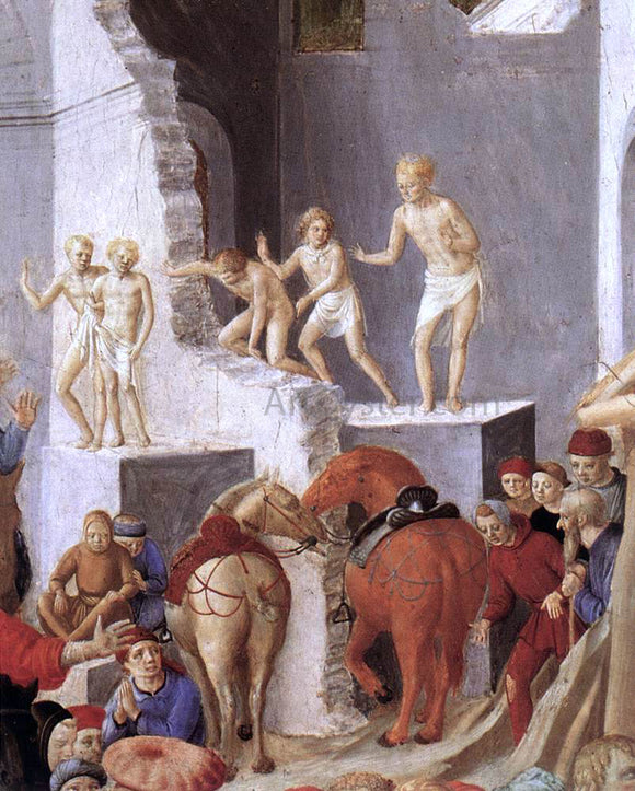  Fra Filippo Lippi Adoration of the Magi (detail) - Canvas Art Print